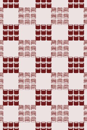 格子印花华亿平台图片