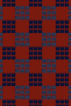 格子印花华亿平台图片