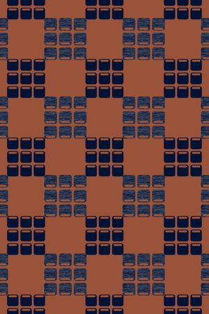 格子印花华亿平台图片