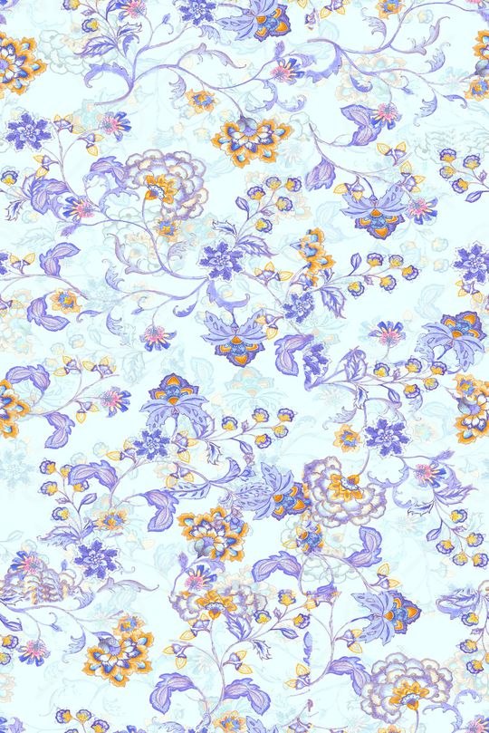 绿植树叶印花华亿平台图片