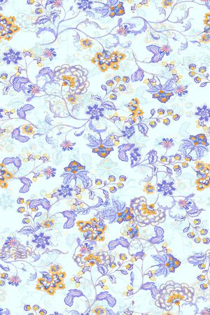 绿植树叶印花华亿平台图片