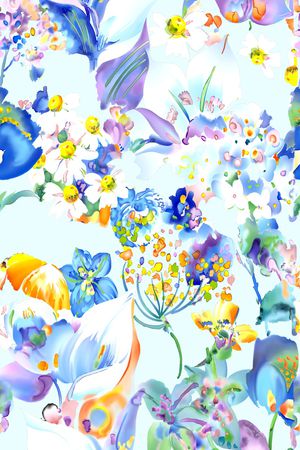 绿植树叶印花华亿平台图片