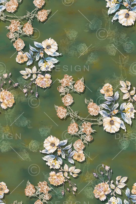 真丝印花华亿平台图片