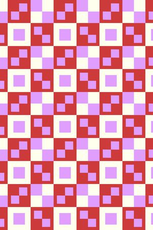 格子印花华亿平台图片