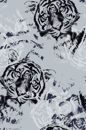 老虎印花华亿平台图片