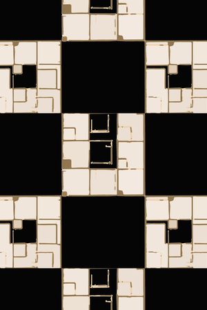 线条印花华亿平台图片