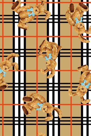 卡通人物印花华亿平台图片