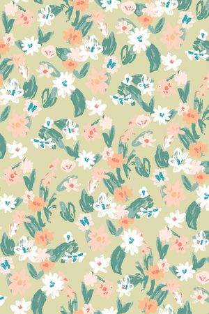 年轻女性印花华亿平台图片