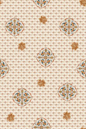 几何花卉印花华亿平台图片