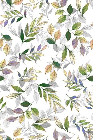 绿植树叶印花华亿平台图片