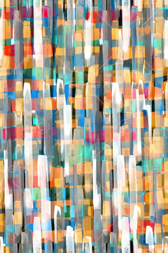 抽象男装印花华亿平台图片