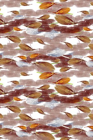 笔触印花华亿平台图片