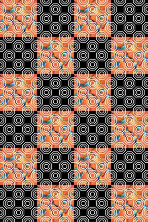 格子印花华亿平台图片