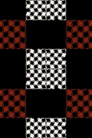 格子印花华亿平台图片