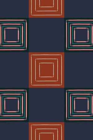 格子印花华亿平台图片