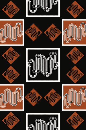 格子印花华亿平台图片