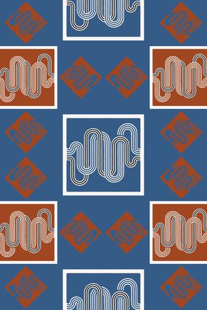 格子印花华亿平台图片