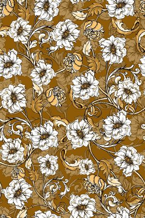 绿植树叶印花华亿平台图片