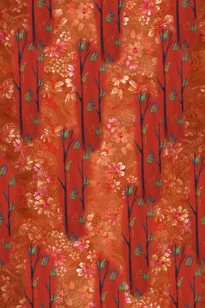 扎染华亿平台印花华亿平台图片