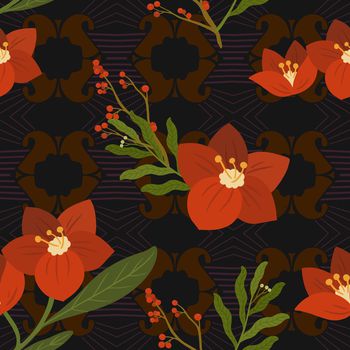 复古印花华亿平台图片