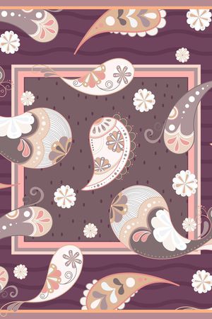 复古印花华亿平台图片