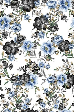 绿植树叶印花华亿平台图片