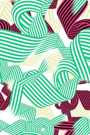 抽象花卉印花华亿平台图片