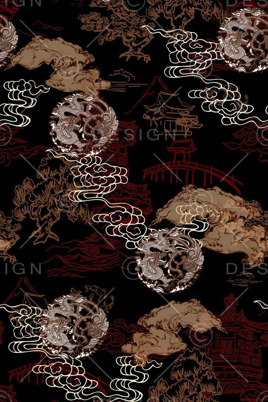 香云纱印花华亿平台图片