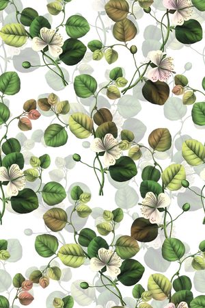 小清新印花华亿平台图片