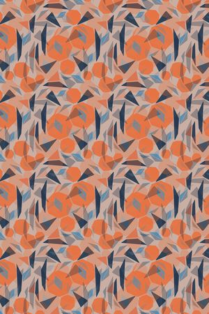 几何印花华亿平台图片