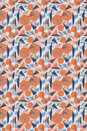 几何印花华亿平台图片