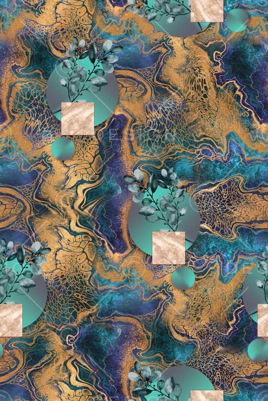 几何印花华亿平台图片