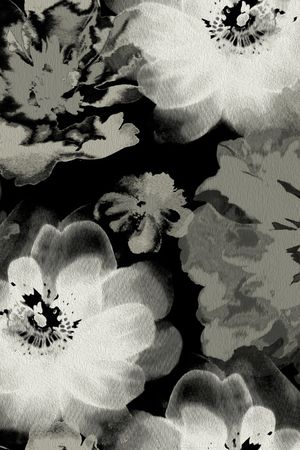 民族花卉印花华亿平台图片