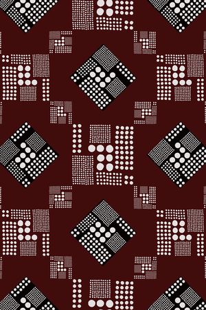 格子印花华亿平台图片