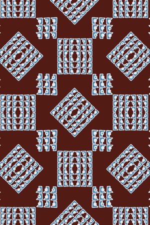 格子印花华亿平台图片