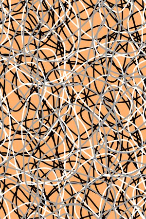 抽象男装印花华亿平台图片