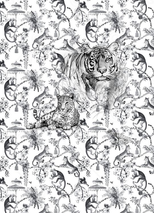 动物印花华亿平台图片