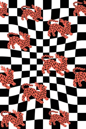 几何印花华亿平台图片