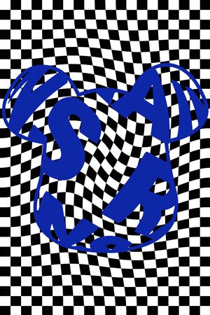 几何印花华亿平台图片