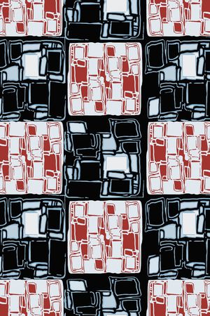 格子印花华亿平台图片