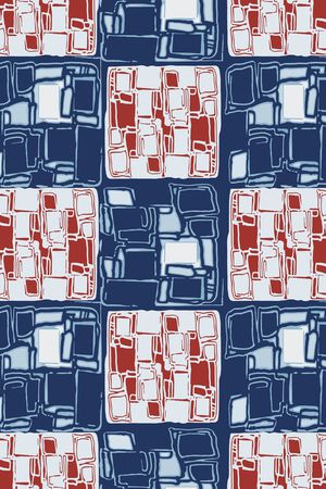 格子印花华亿平台图片