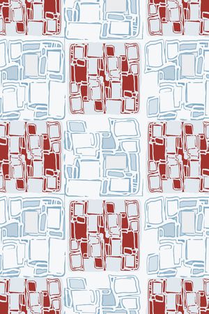 格子印花华亿平台图片