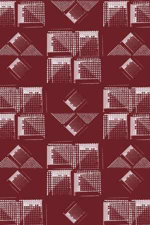 格子印花华亿平台图片