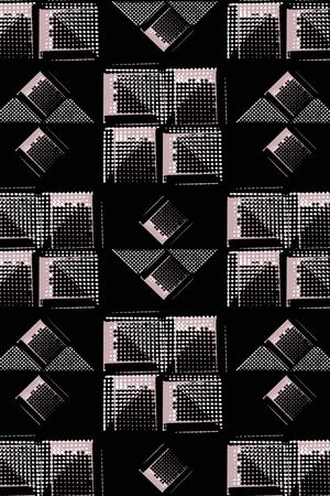 格子印花华亿平台图片