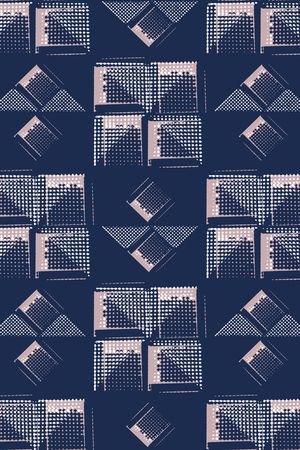 格子印花华亿平台图片