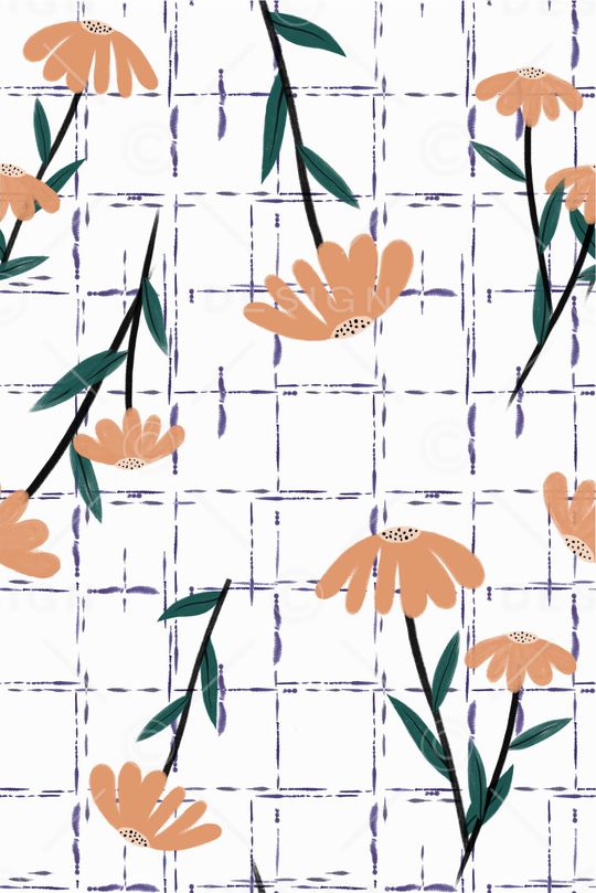 格子印花华亿平台图片