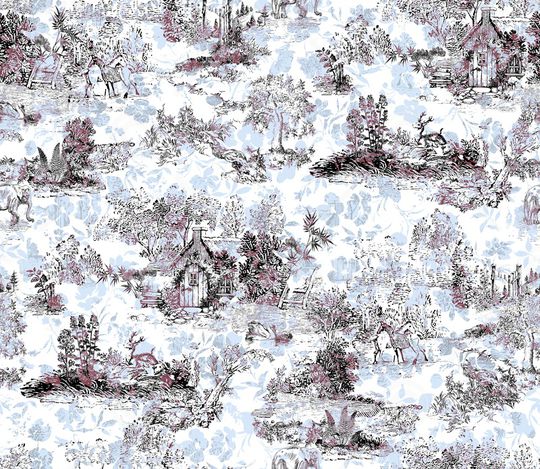 动物头印花华亿平台图片