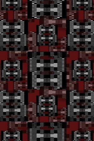 格子印花华亿平台图片