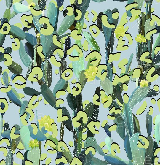 豹纹印花华亿平台图片