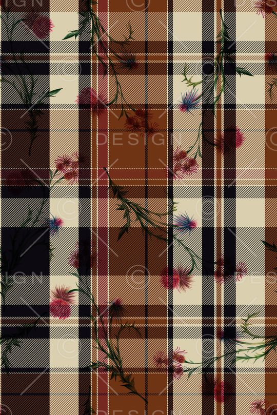 格子印花华亿平台图片